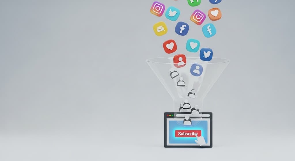 From Social Media to Your Site: A Blogger's Funnel for Converting Visitors